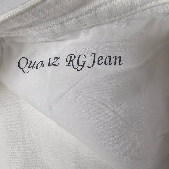 Chico's Platinum White Quartz RG Boot Cut Jeans Chico's Size 1 / US 8 - Picture 6 of 6